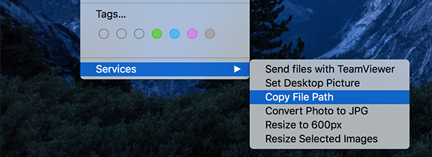 5 ways to reveal the path of a file on MacOS