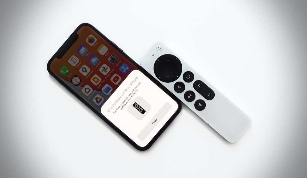 iPhone and Apple TV Remote