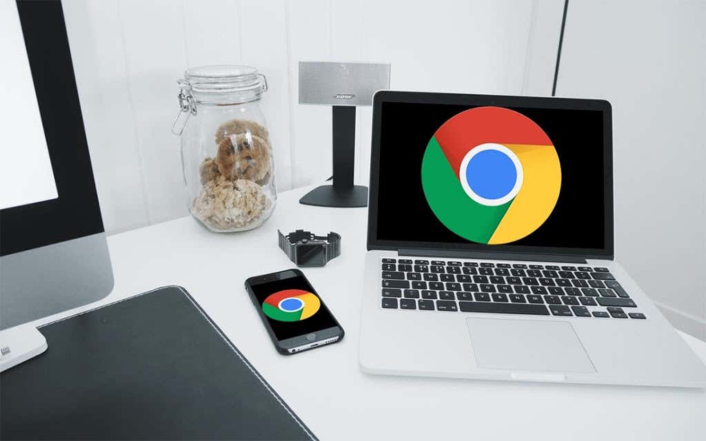 Google Chrome icon for laptops and iPhones
