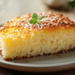 Fluffy & Moist Coconut Cake