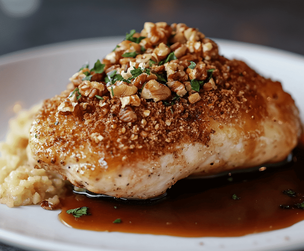 Walnut-Crusted Chicken