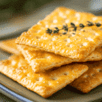 Make cheese crackers at home with real cheddar and no preservatives. Cheese crackers recipe for crunchy, cheesy snacks in minutes!