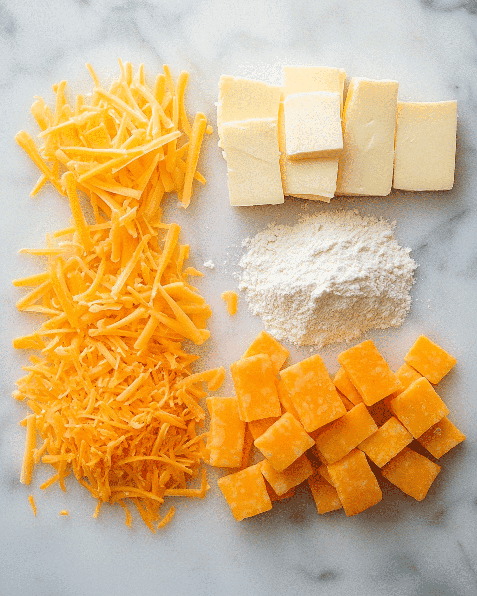 Cheese crackers ingredients