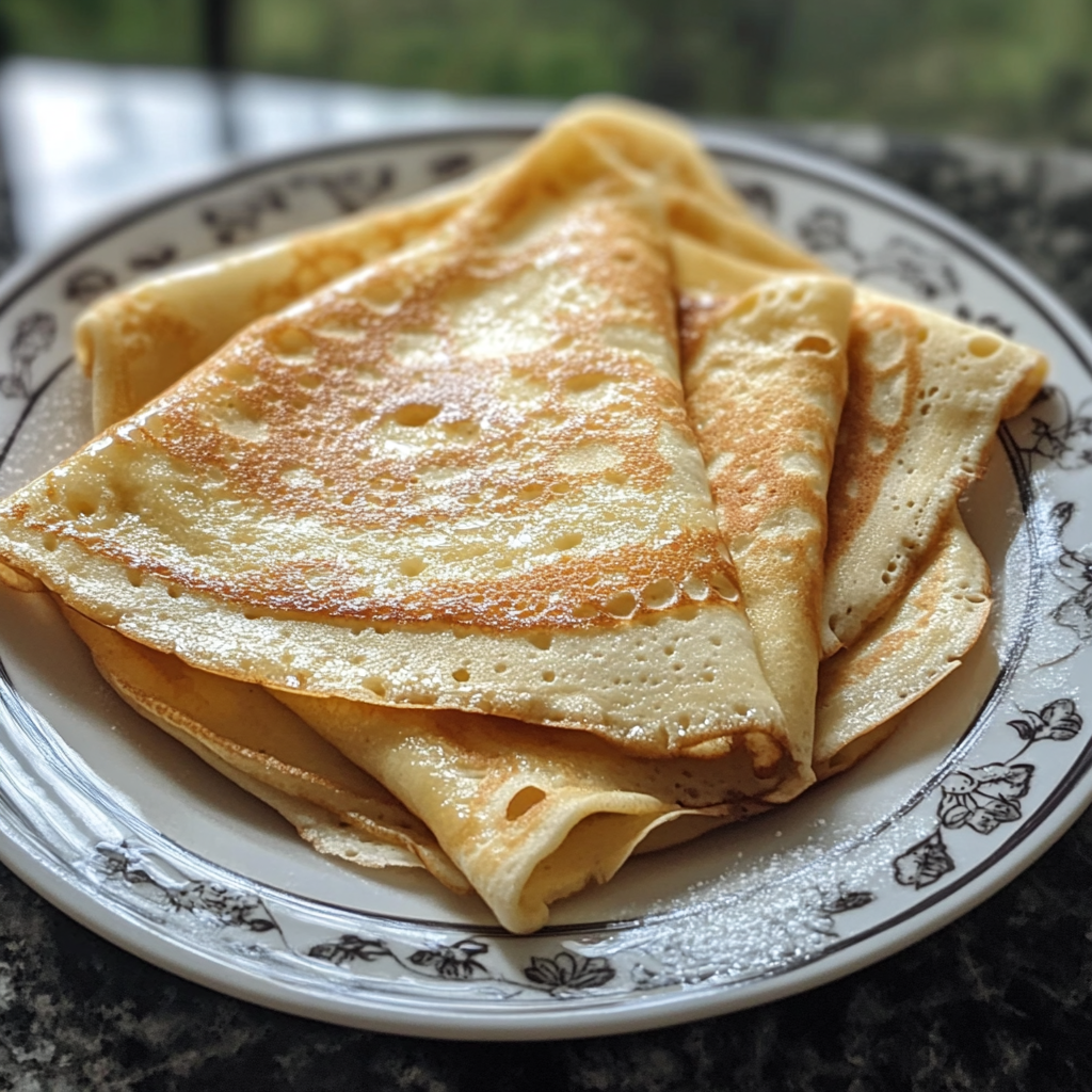 La receta crepes no requiere ingredientes complicados