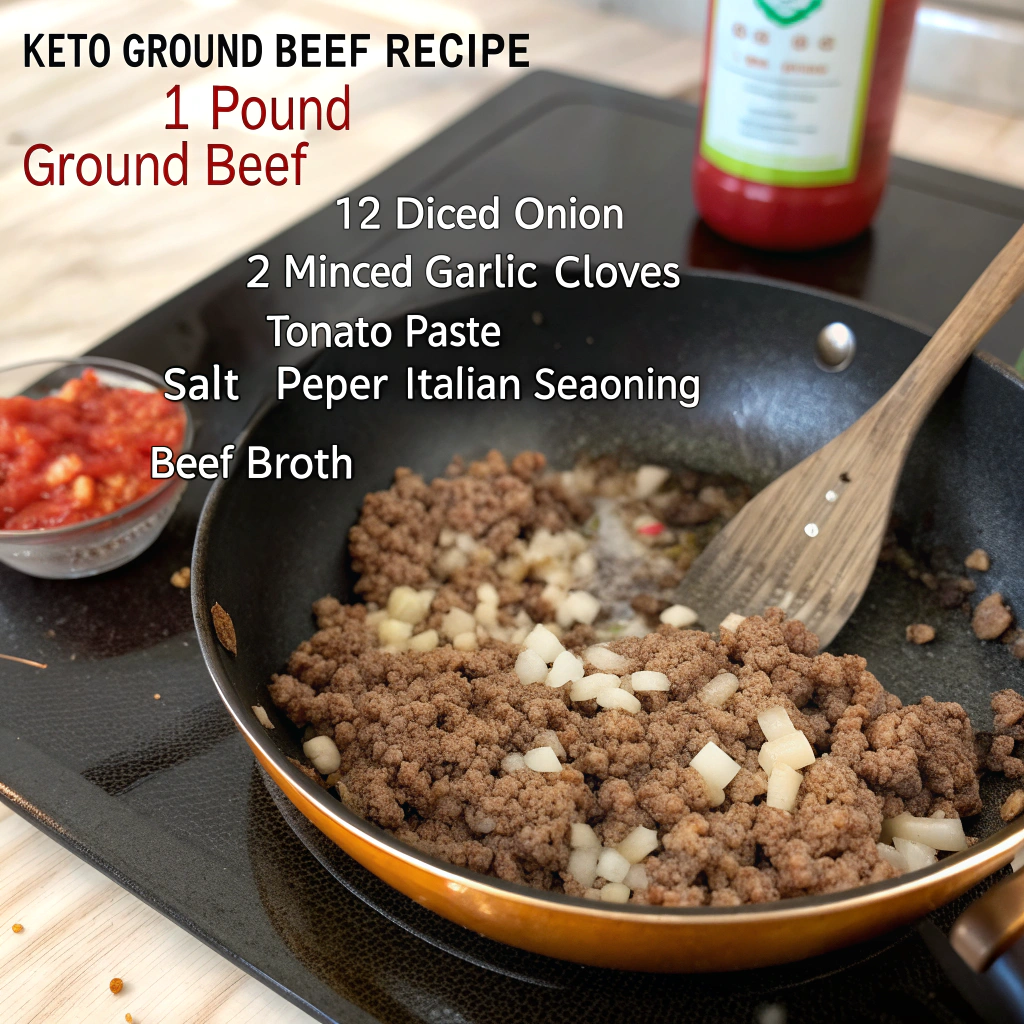 Keto ground beef recipes How to Make