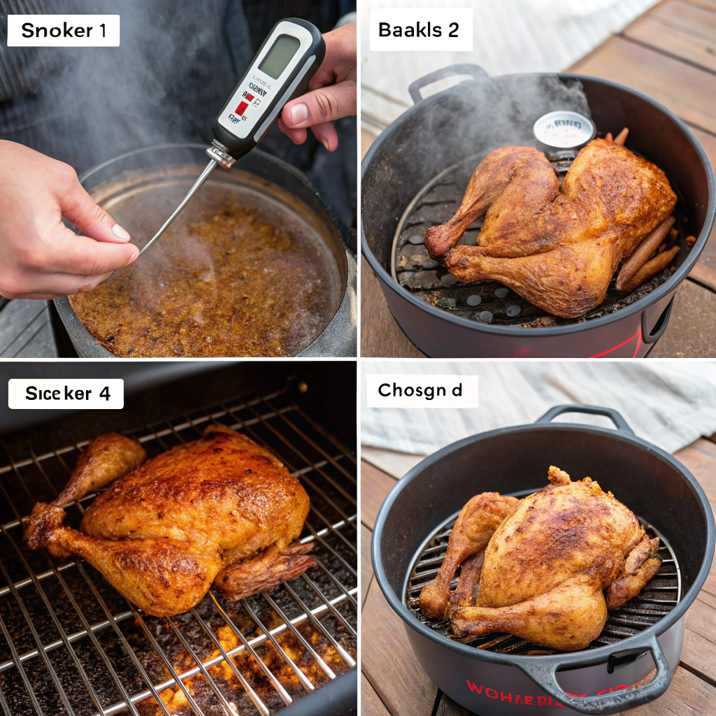 Smoked whole chicken How to Make 