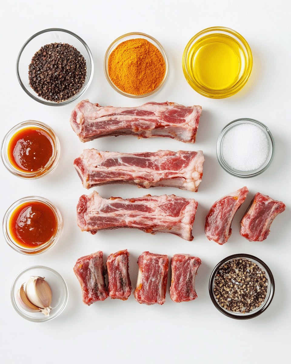 Barbecue Ribs ingredients