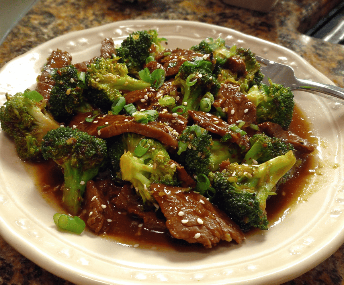 beef and broccoli recipe