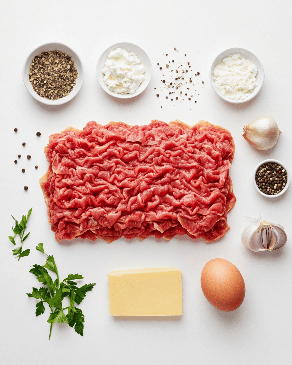 Best Easy Lasagna Recipe ingredients