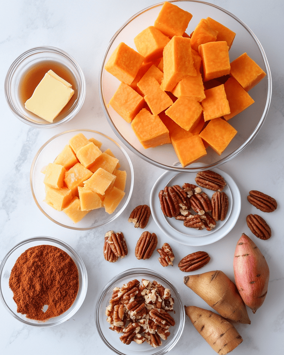 Candied sweet potatoes ingredients