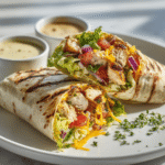 grilled chicken wrap