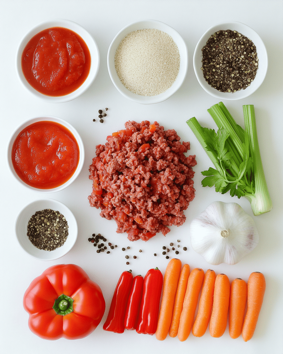 Ground beef crock pot ingredients