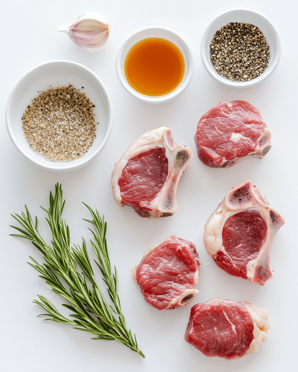 Honey Garlic Pork Chops ingredients