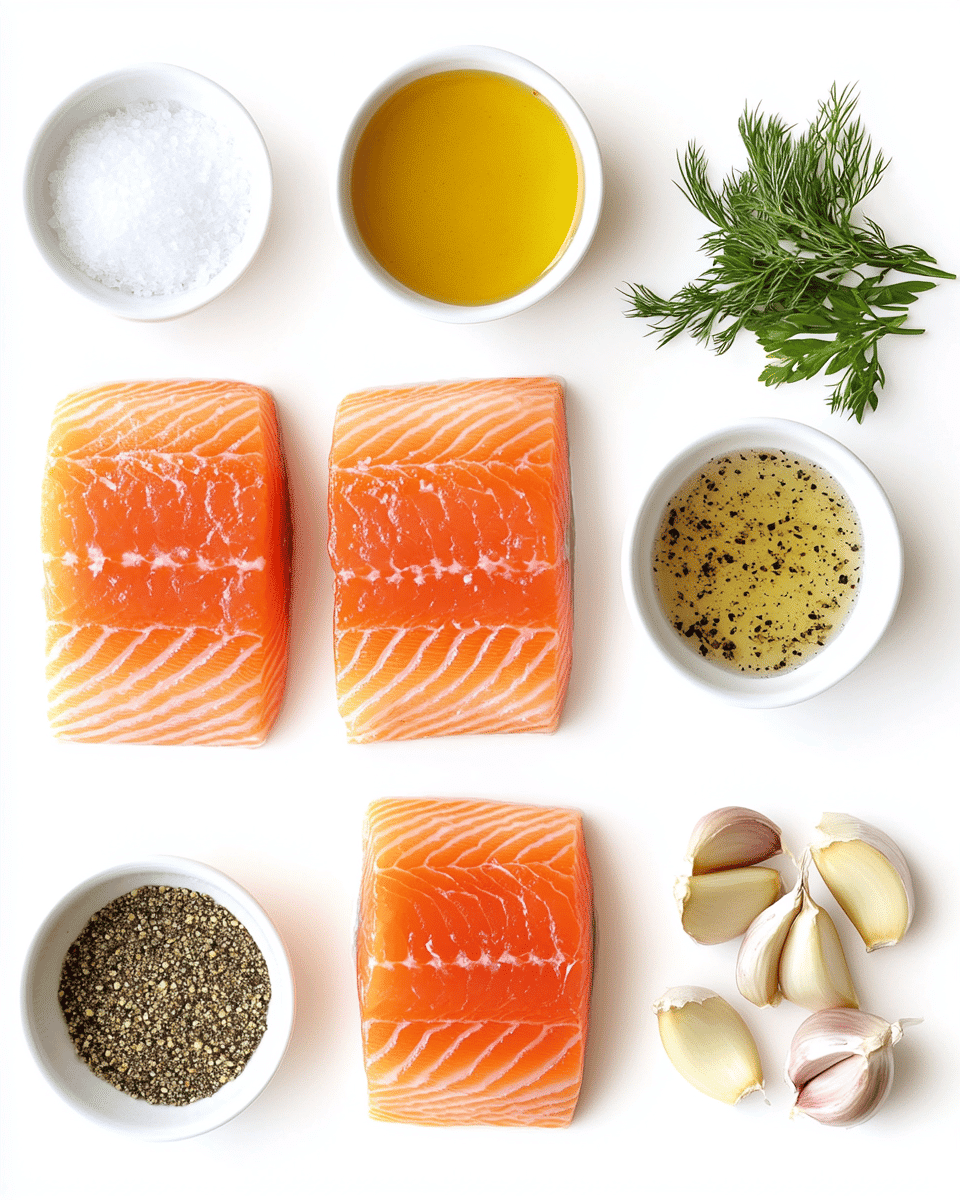 Honey Mustard Baked Salmon ingredients
