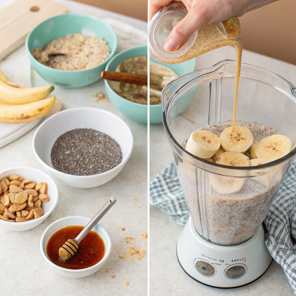 Cómo hacer Batido Energético con Plátano