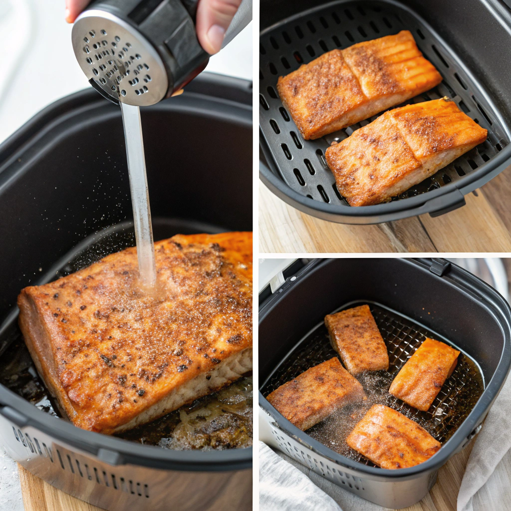 Cajun Air Fryer Salmon How to Make