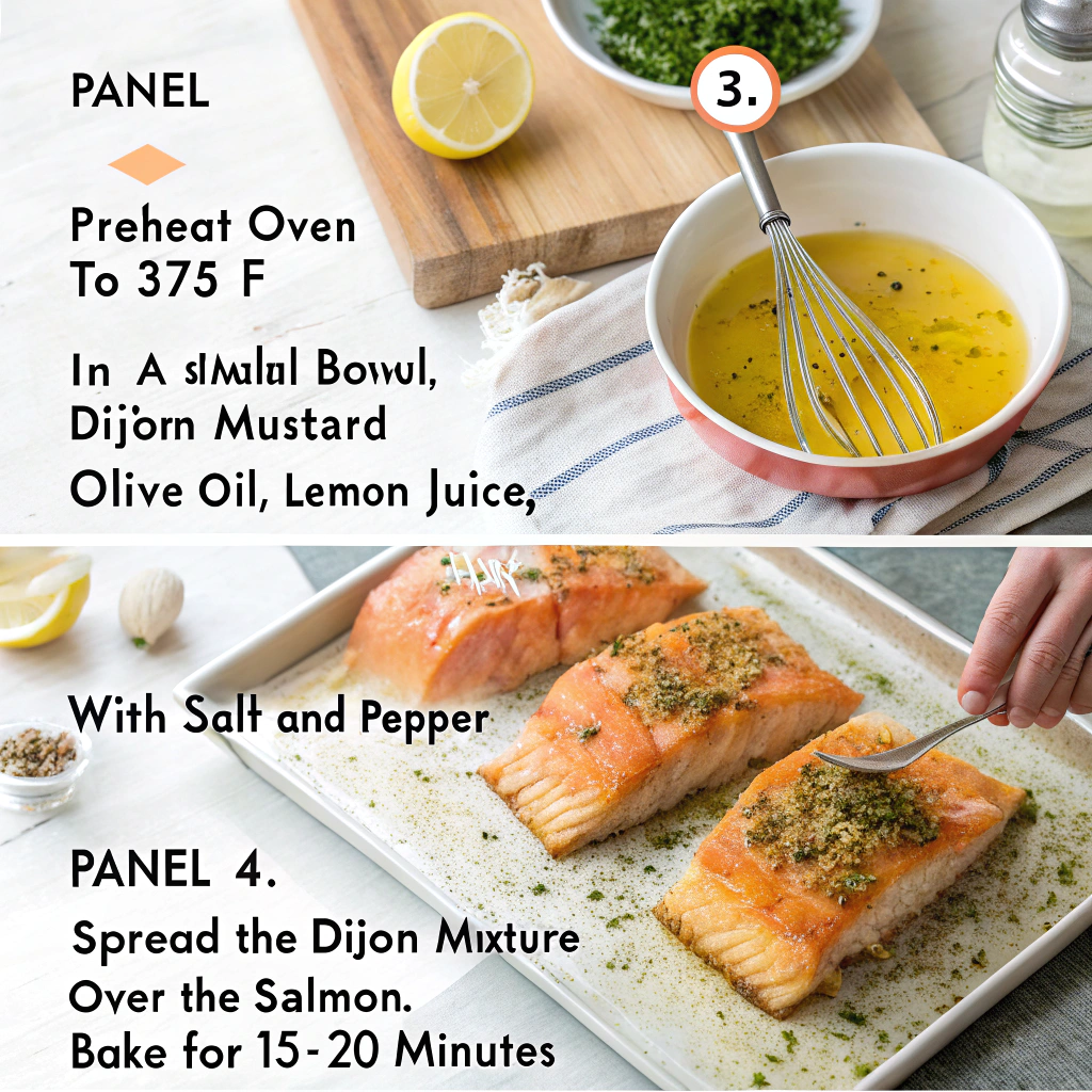 Dijon Baked Salmon How to Make