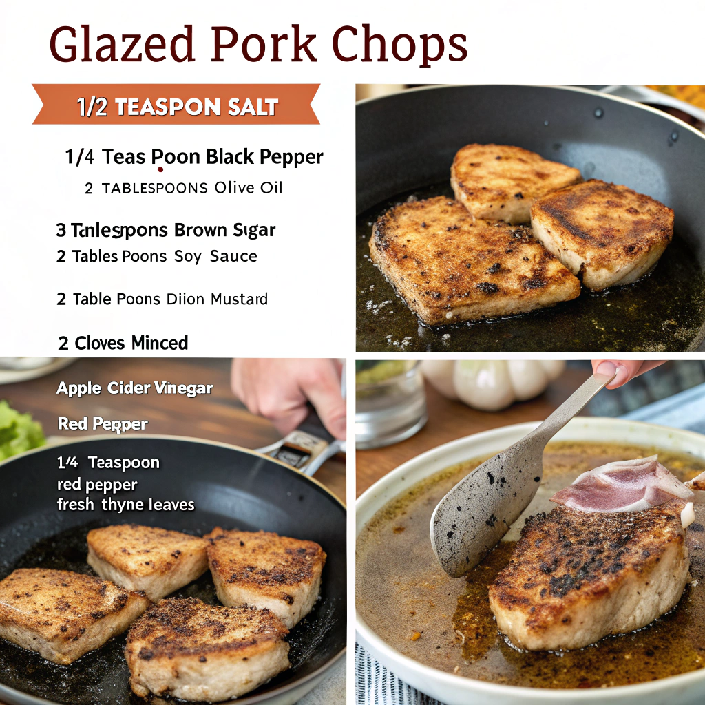 Glazed pork chops How to Make