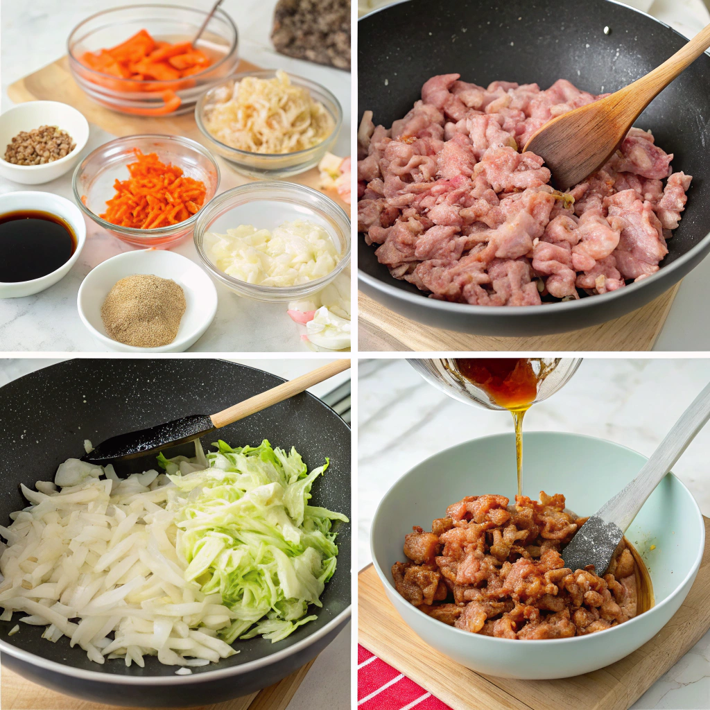 Ground Pork Stir-Fry How to Make