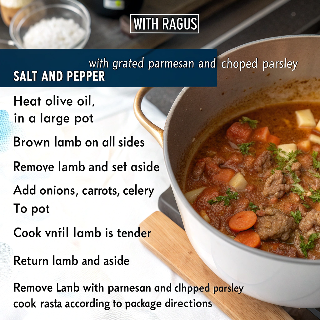 Lamb Ragu How to Make