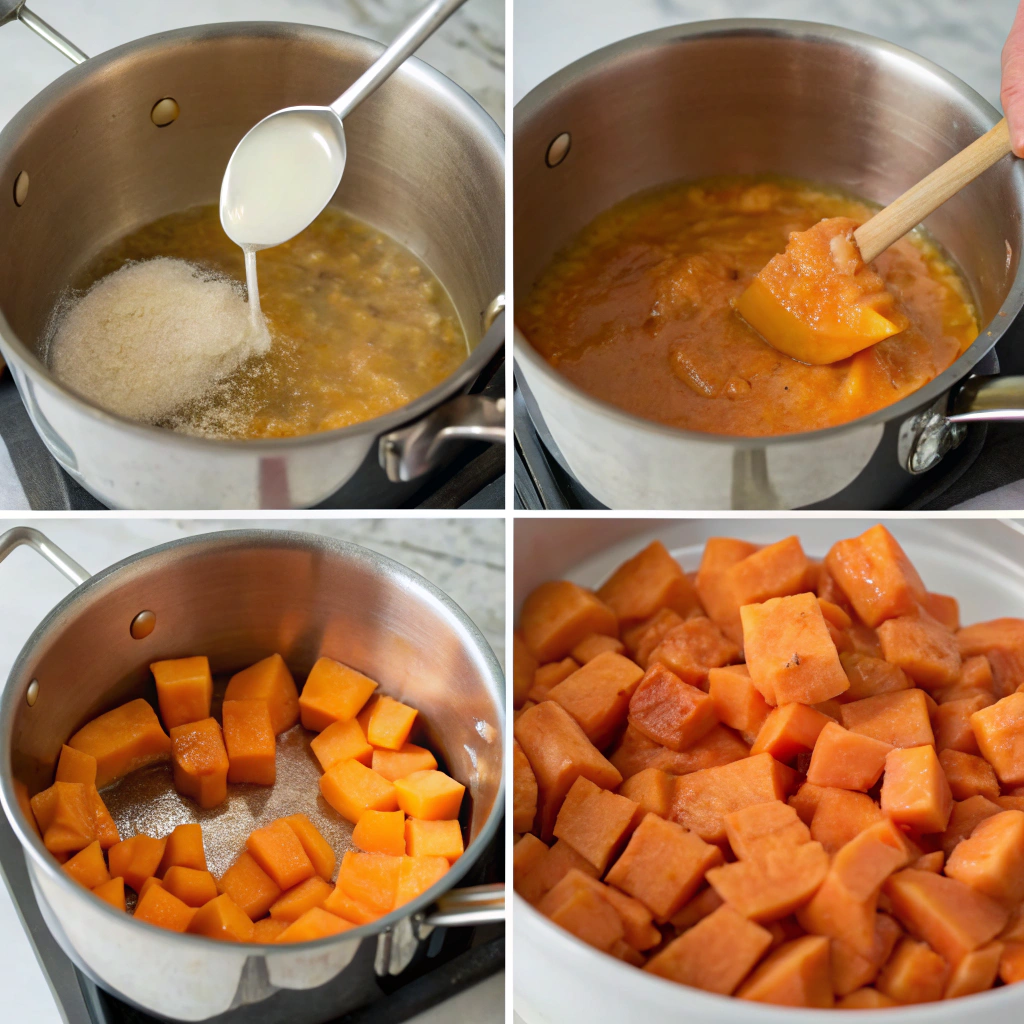 Mashed Sweet Potatoes How to Make