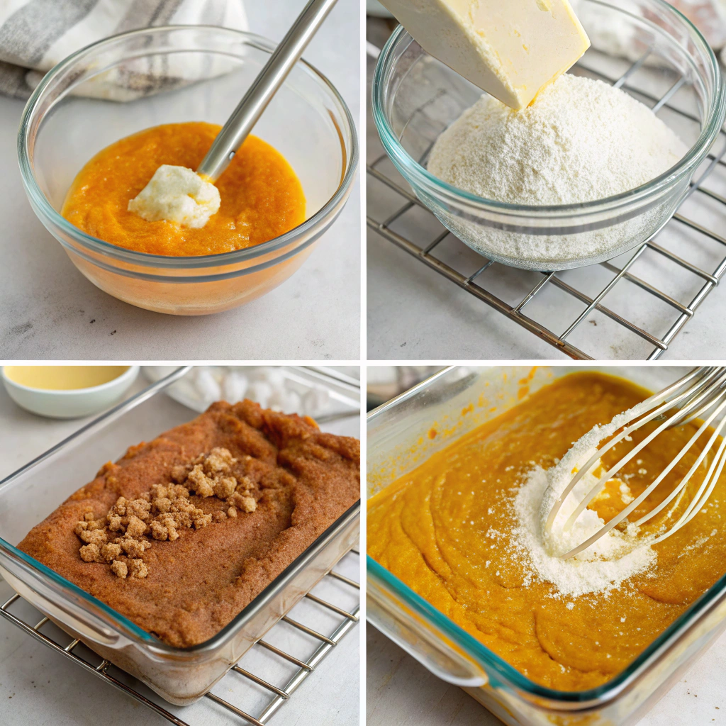 Pumpkin bars How to Make