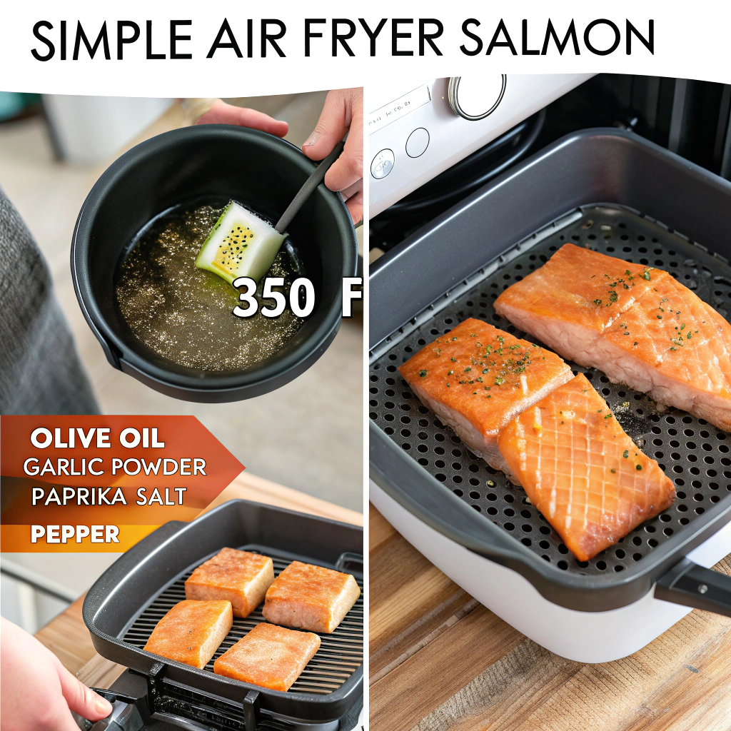 Simple Air Fryer Salmon How to Make