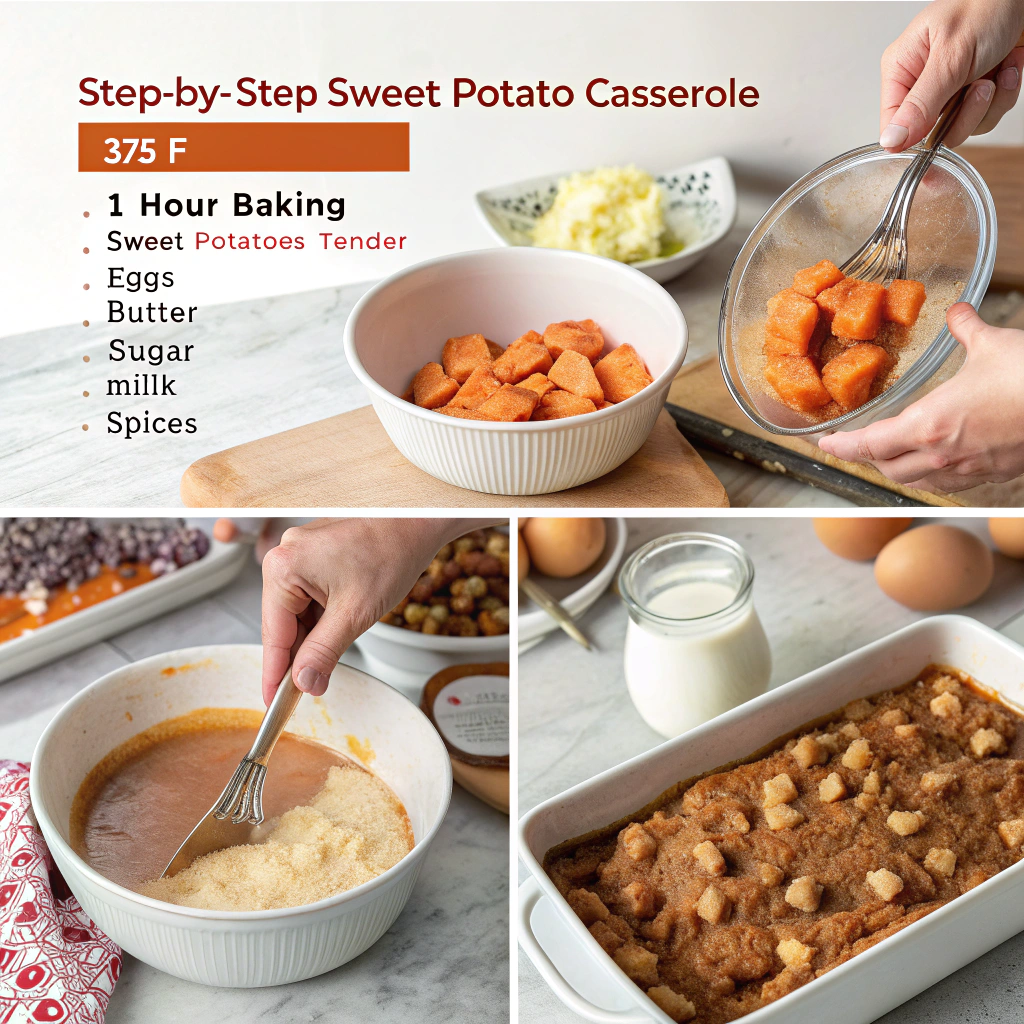 Sweet Potato Casserole How to Make