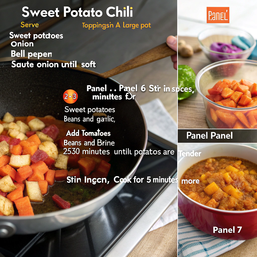 Sweet potato chili How to Make