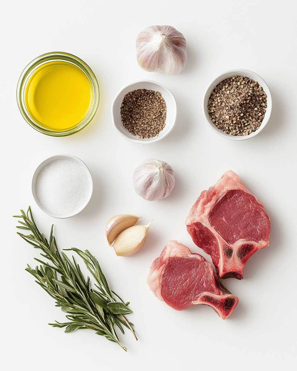 Pork chops ingredients