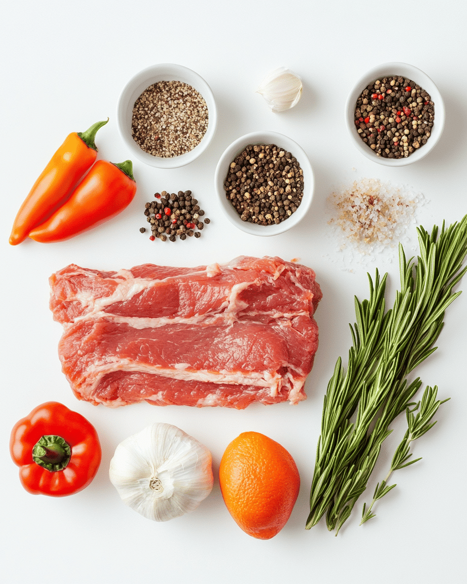 Pulled pork ingredients