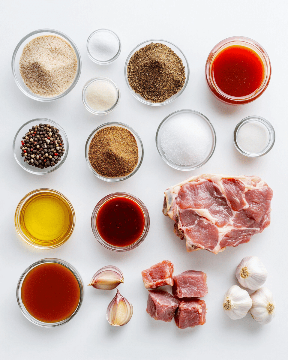 Pulled pork ingredients