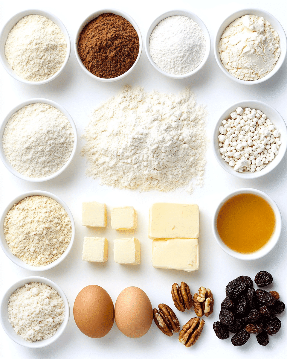 Pumpkin bread ingredients