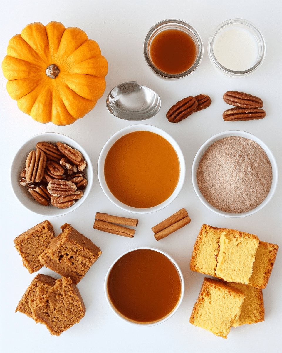 Pumpkin Cream Trifle ingredients