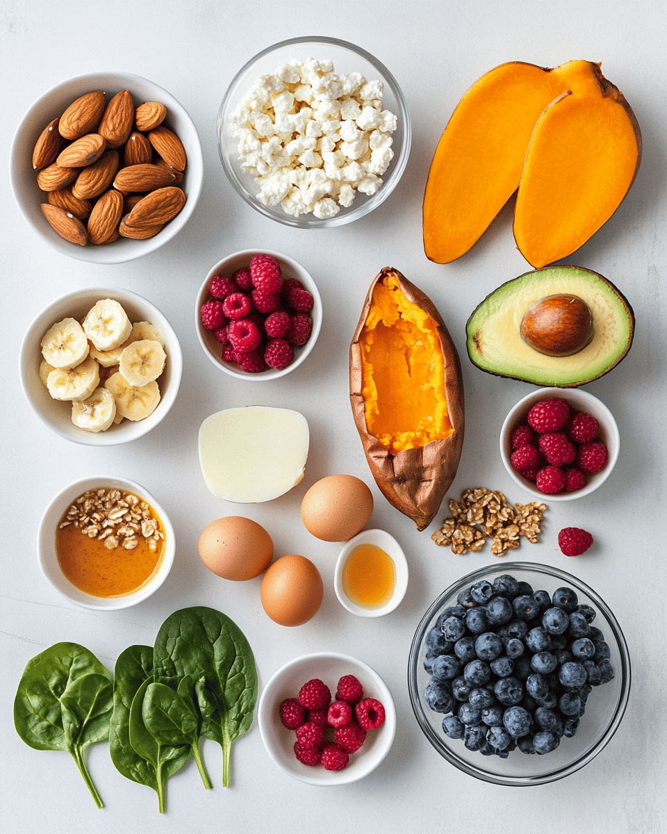 Sweet potato toast ingredients
