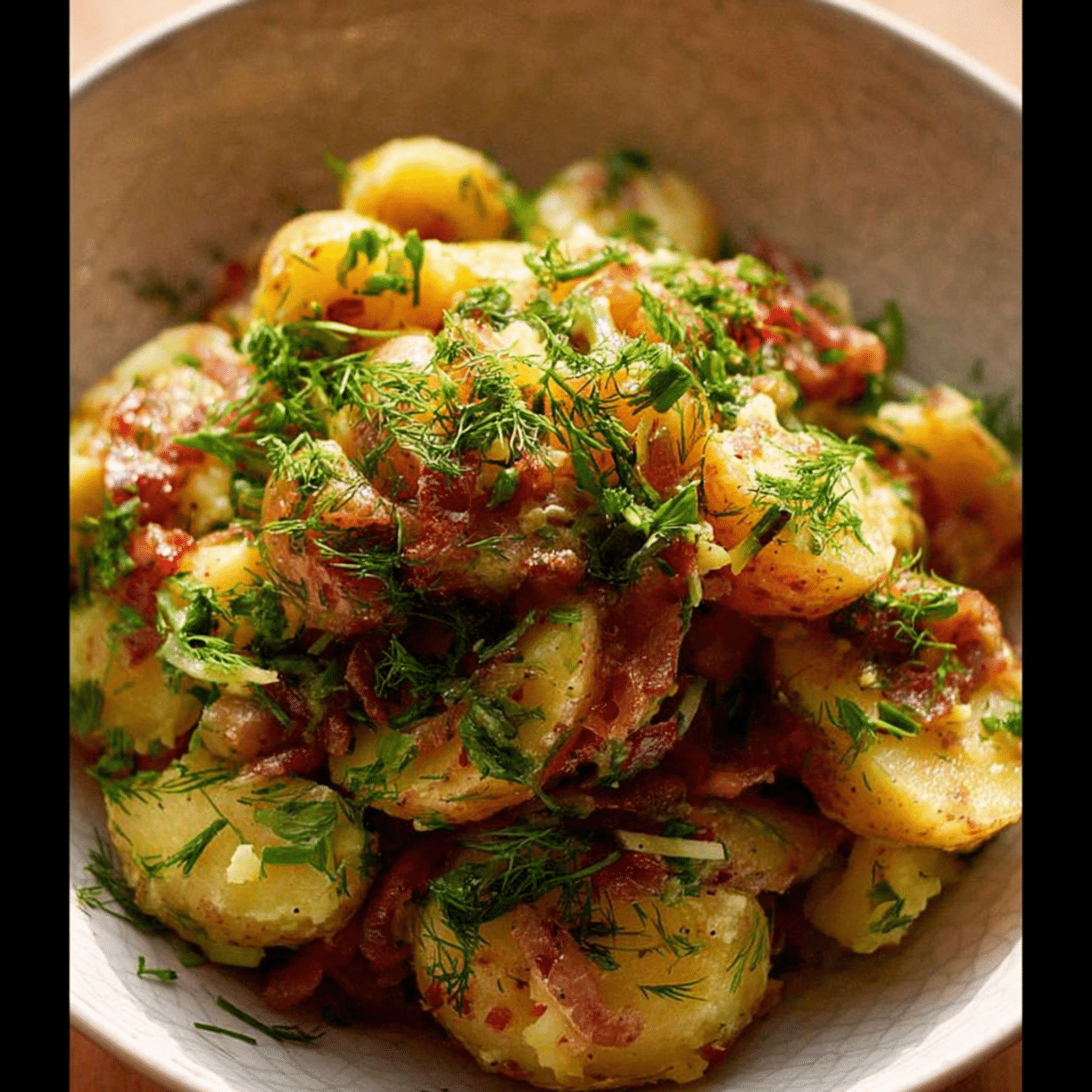 Authentic German Potato Salad