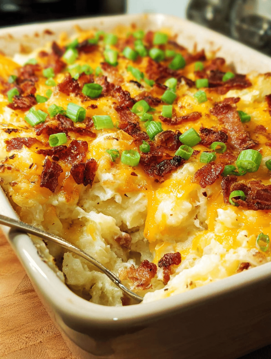 loaded baked potato casserole