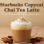 Chai Tea Latte Starbucks Copycat