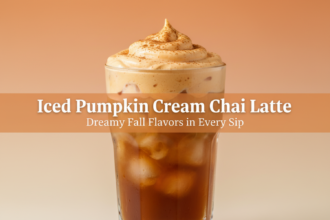 Iced Pumpkin Cream Chai Latte