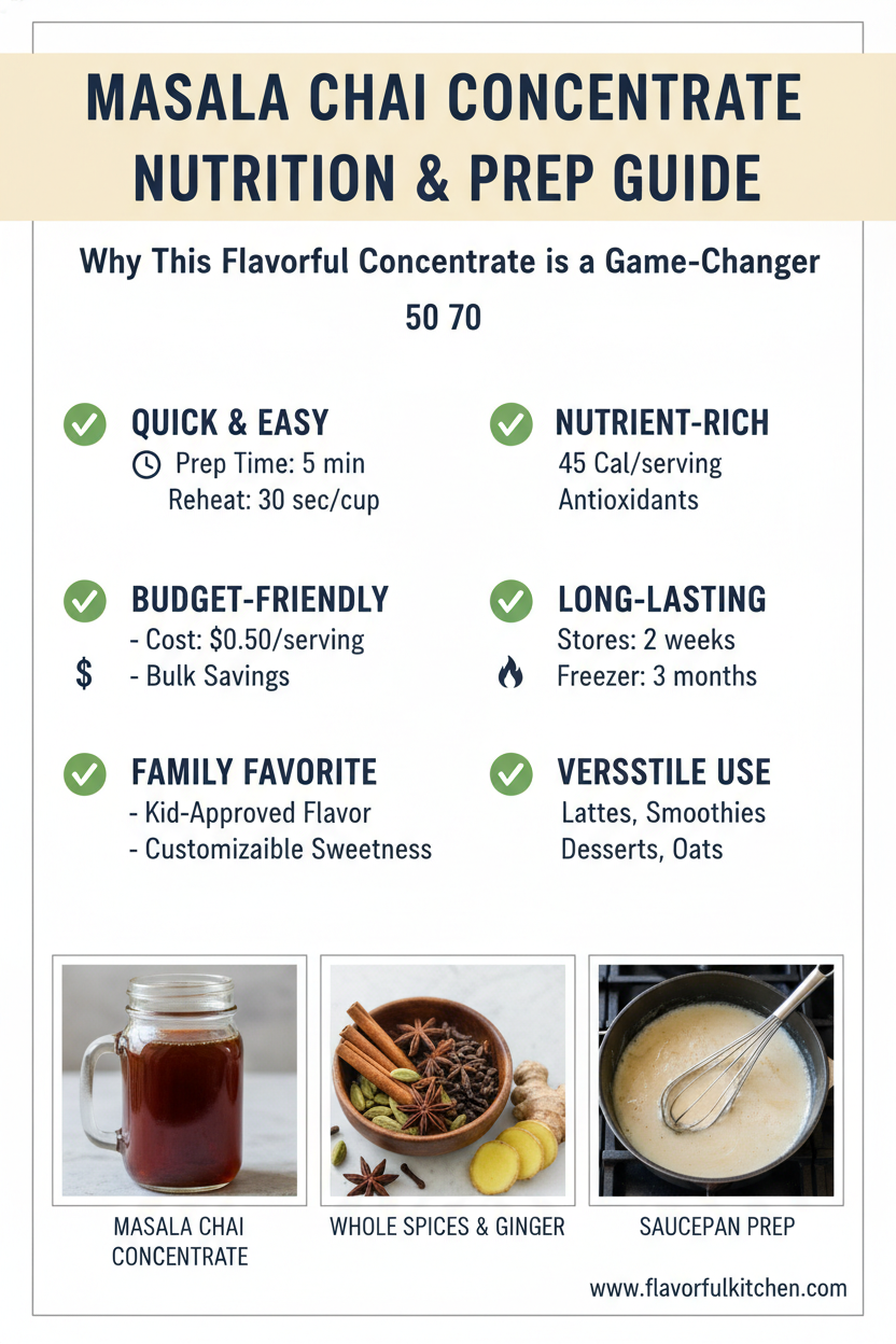 Why you'll love masala chai concentrate