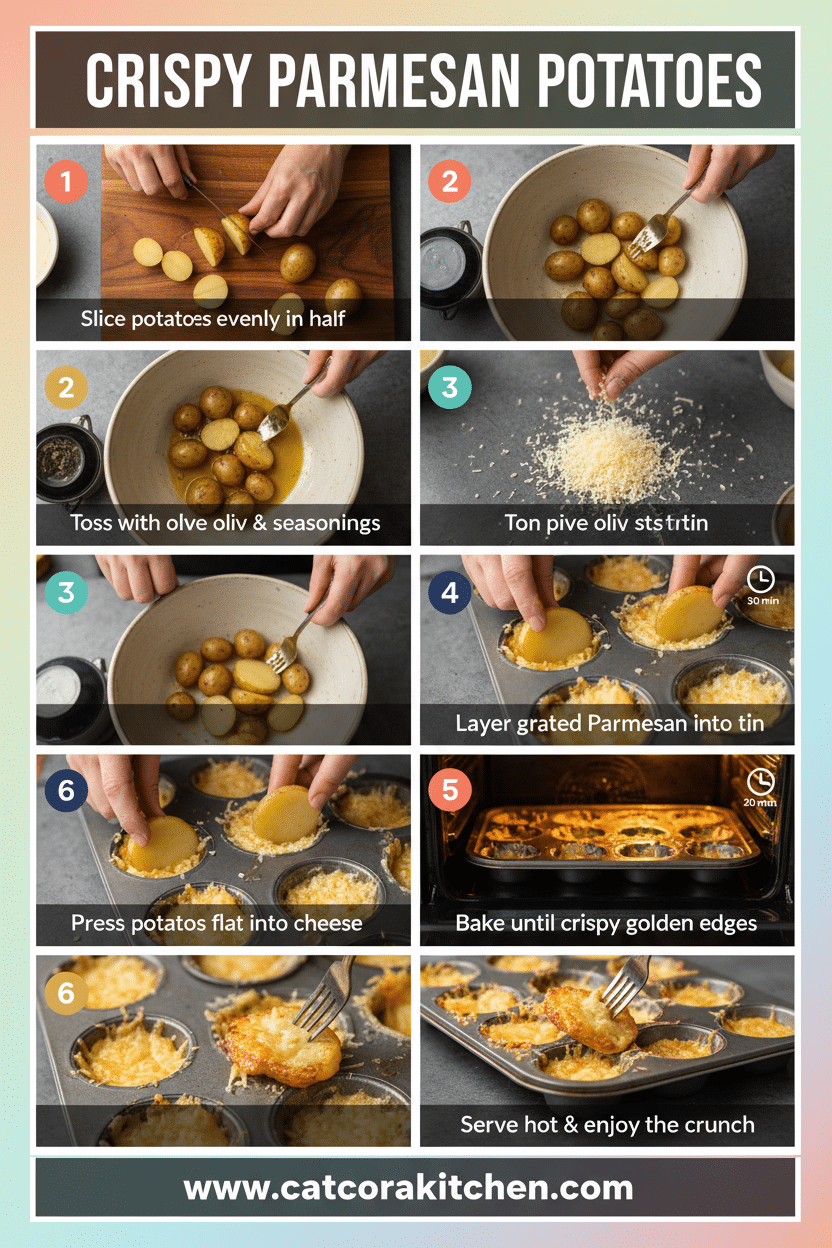 Crispy Parmesan Potatoes How to Make