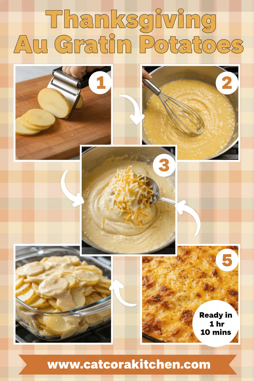 Thanksgiving au gratin potatoes How to Make