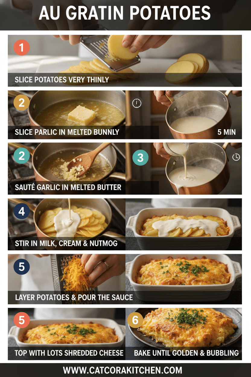Au Gratin Potatoes How to Make