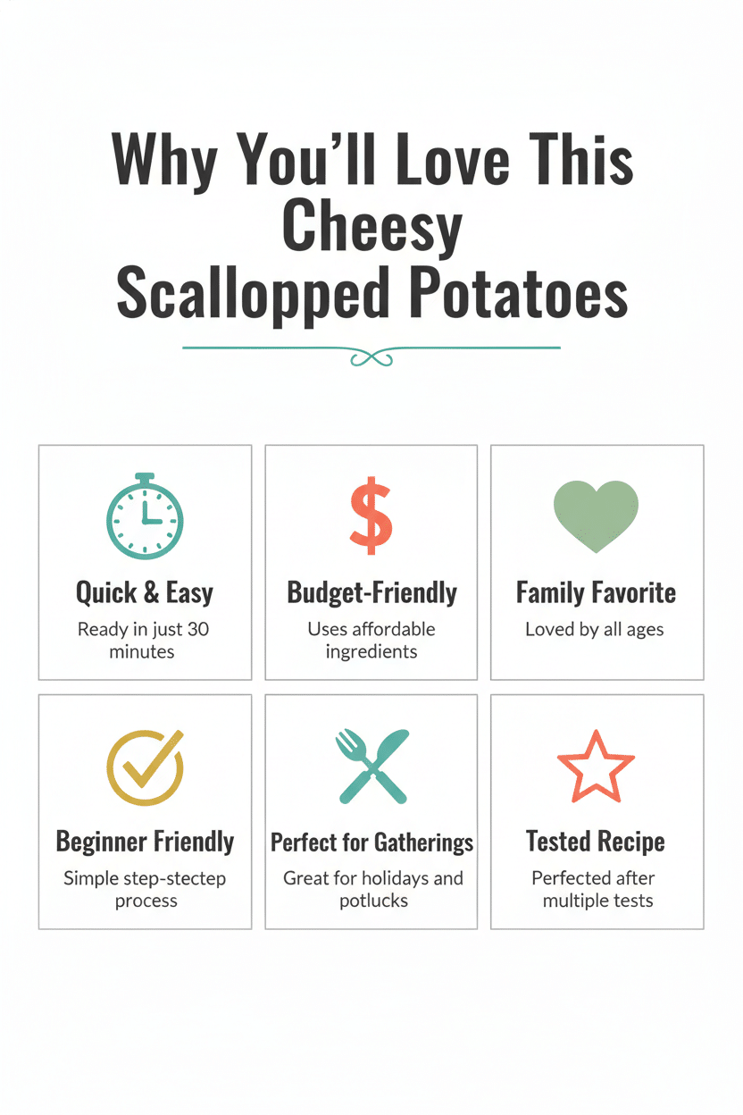 Why you'll love Thanksgiving au gratin potatoes